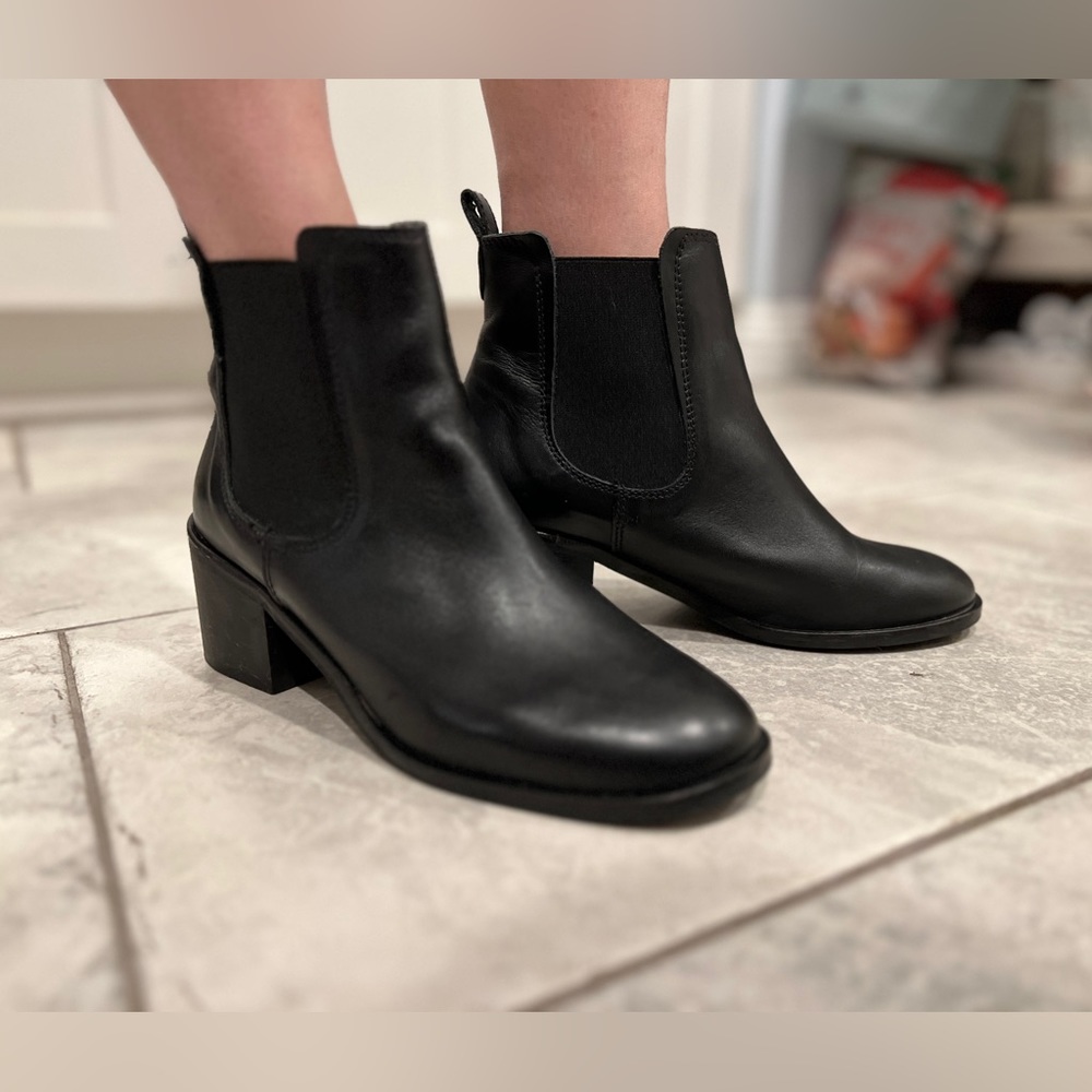Steve Madden Leather Ankle Boots